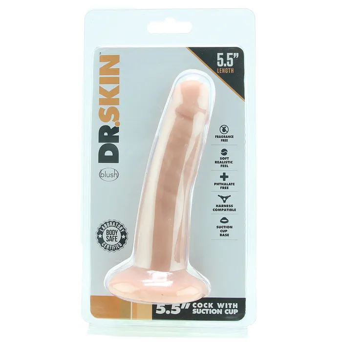 Blush Female Sex Toys Dr Skin 55 Inch Cock with Suction Cup in Beige Blush Female Sex Toys Dr Skin 55 Inch Cock with Suction Cup in Beige