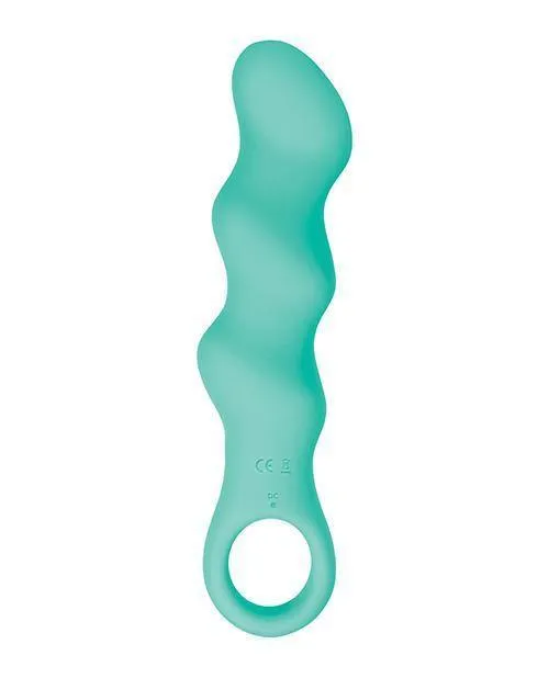 Evolved Triple Teaser Teal Evolved Novelties INC Vibrators