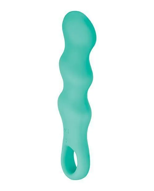 Evolved Triple Teaser Teal Evolved Novelties INC Vibrators