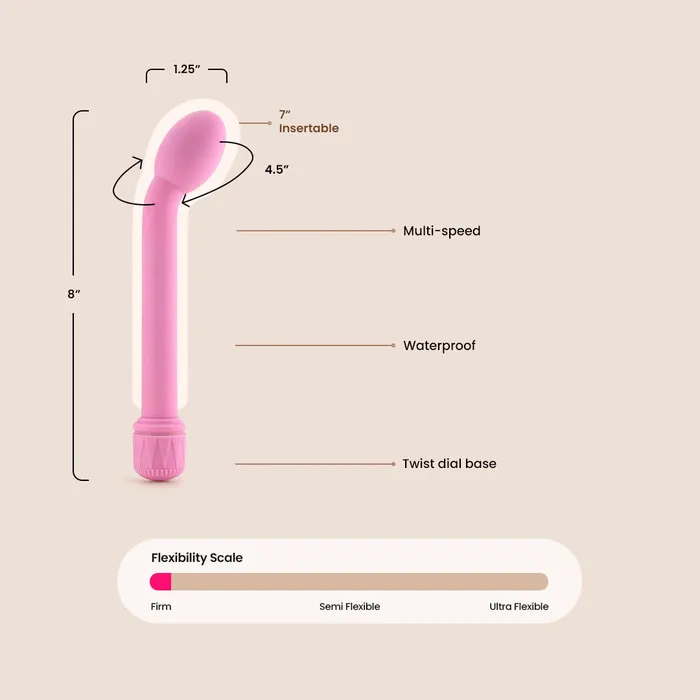 Female Sex Toys California Exotic Novelties LLC First Time GSpot Tulip battery operated