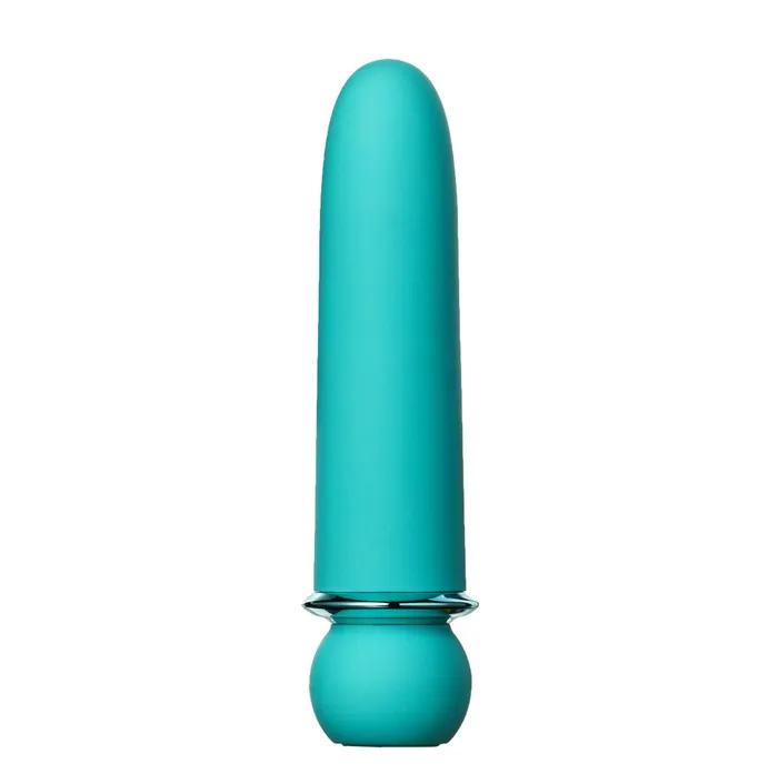 MAIA TOYS Female Sex Toys JAGUAR BLUE 10Function Rechargeable Silicone Coated SuperCharged Bullet