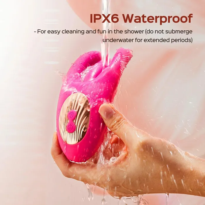 propinkup Female Sex Toys Triple Finger Vibe Flicking Finger Vibrator Clit GSpot Stimulator for Women
