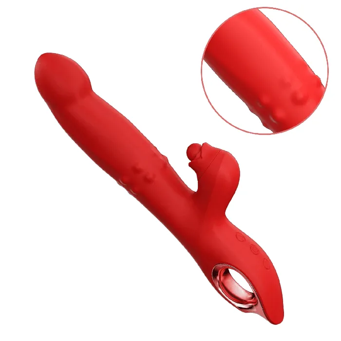propinkup Female Sex Toys Wiggling Rabbit G Spot Vibrator with Sliding Beads Ring Clitoral Stimulator Woman Sex Toys propinkup Female Sex Toys Wiggling Rabbit G Spot Vibrator with Sliding Beads Ring Clitoral Stimulator Woman Sex Toys