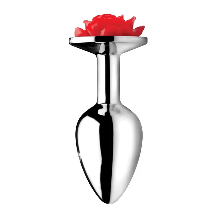 Red Rose Anal Plug Large Booty Sparks Male Sex Toys