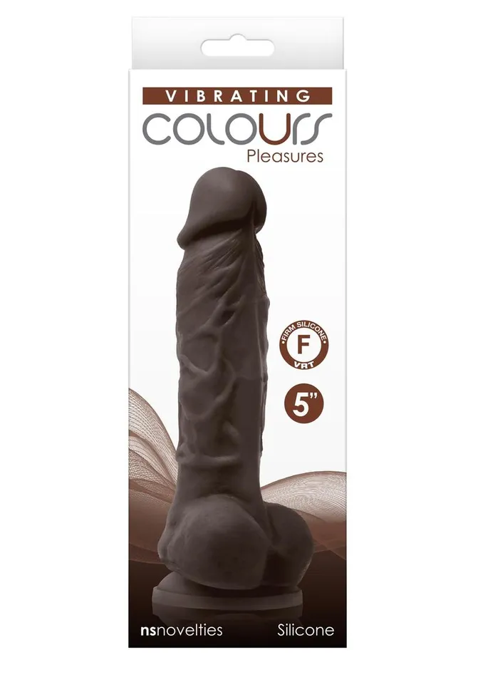 Colours Female Sex Toys Colours Pleasures Silicone Vibrating Dildo with Balls Colours Female Sex Toys Colours Pleasures Silicone Vibrating Dildo with Balls