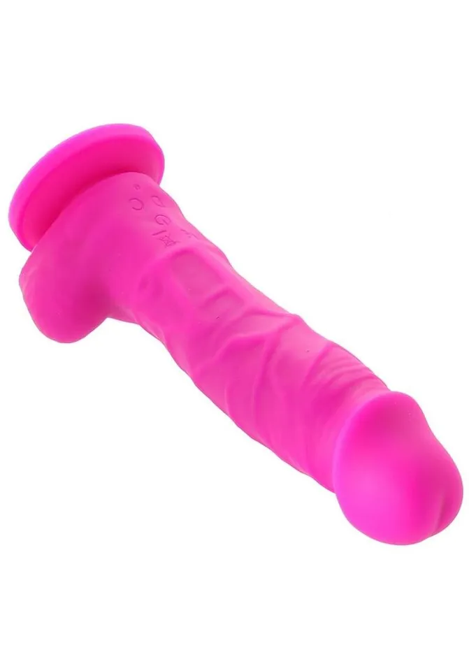 Colours Female Sex Toys Colours Pleasures Silicone Vibrating Dildo with Balls Colours Female Sex Toys Colours Pleasures Silicone Vibrating Dildo with Balls