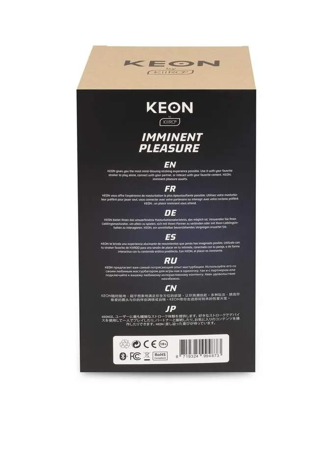 Male Sex Toys Kiiroo Kiiroo Keon Rechargeable Interactive Masturbator