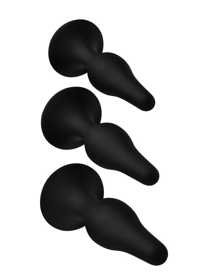 Male Sex Toys Master Series Master Series Triple Spire Tapered Silicone Anal Trainer Male Sex Toys Master Series Master Series Triple Spire Tapered Silicone Anal Trainer