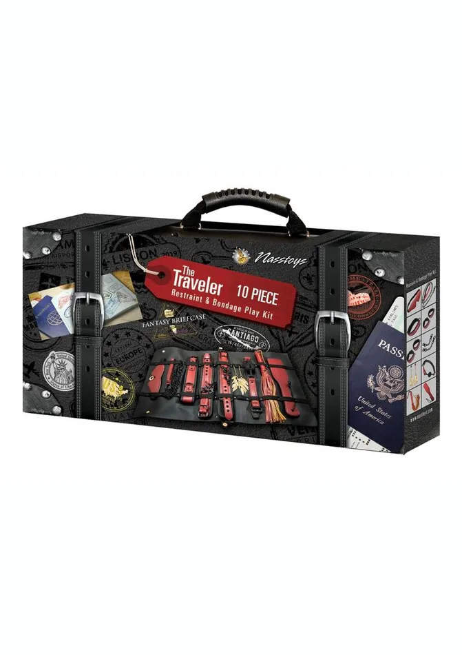 Nasstoys Couples The Traveler Restraints and Bondage Kit Nasstoys Couples The Traveler Restraints and Bondage Kit