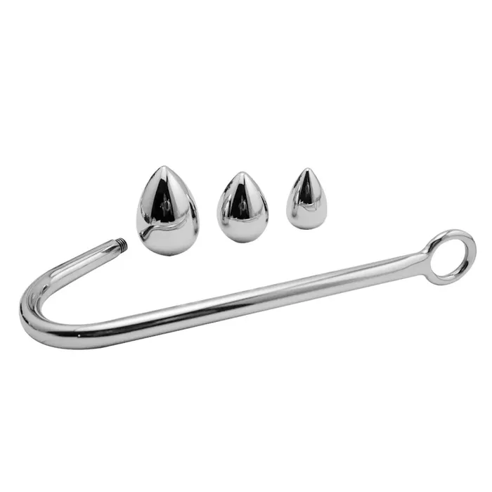 Stainless Steel Interchangeable Anal Hook Love Plugs Anal