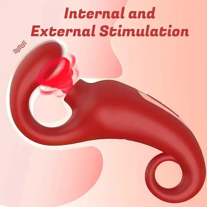 Sucking And Tonguing Double Vibrator Inyarose Vibrators