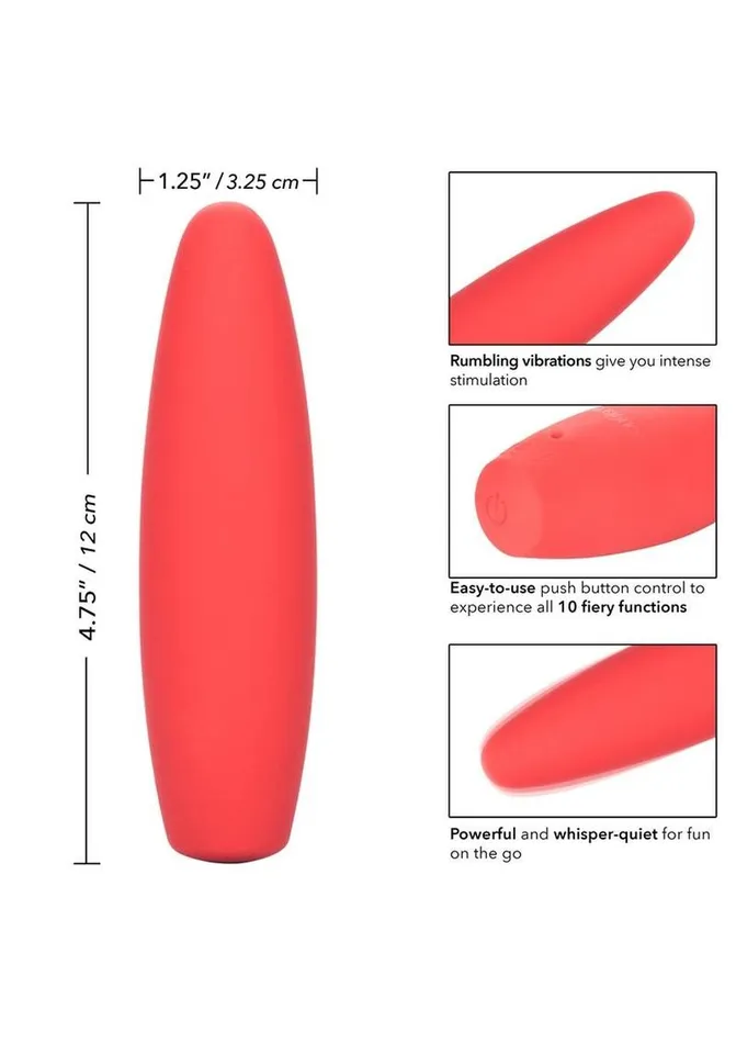 Female Sex Toys Red Hot Red Hot Flame Bullet Silicone Rechargeable Waterproof Female Sex Toys Red Hot Red Hot Flame Bullet Silicone Rechargeable Waterproof