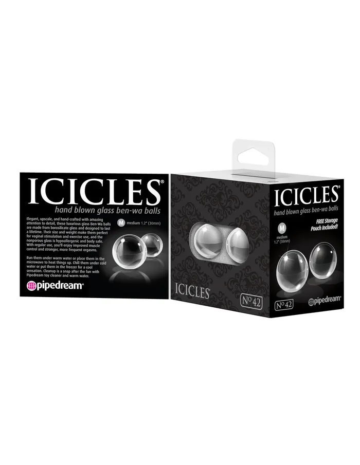 Icicles No 42 Clear Pipedream Dildos Icicles No 42 Clear Pipedream Dildos