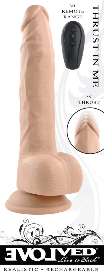 Vibrators Evolved Novelties Thrust in Me Light Vibrators Evolved Novelties Thrust in Me Light